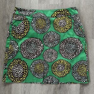 Boden Green Floral Pencil Skirt Size 10